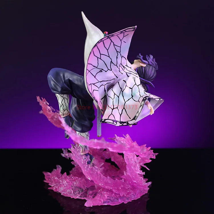 Demon Slayer Shinobu Kocho Butterfly Dance Anime Figure  20cm