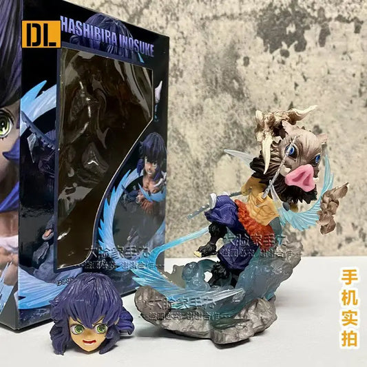 Demon Slayer Inosuke Hashibira Resin Figure Statue 9cm