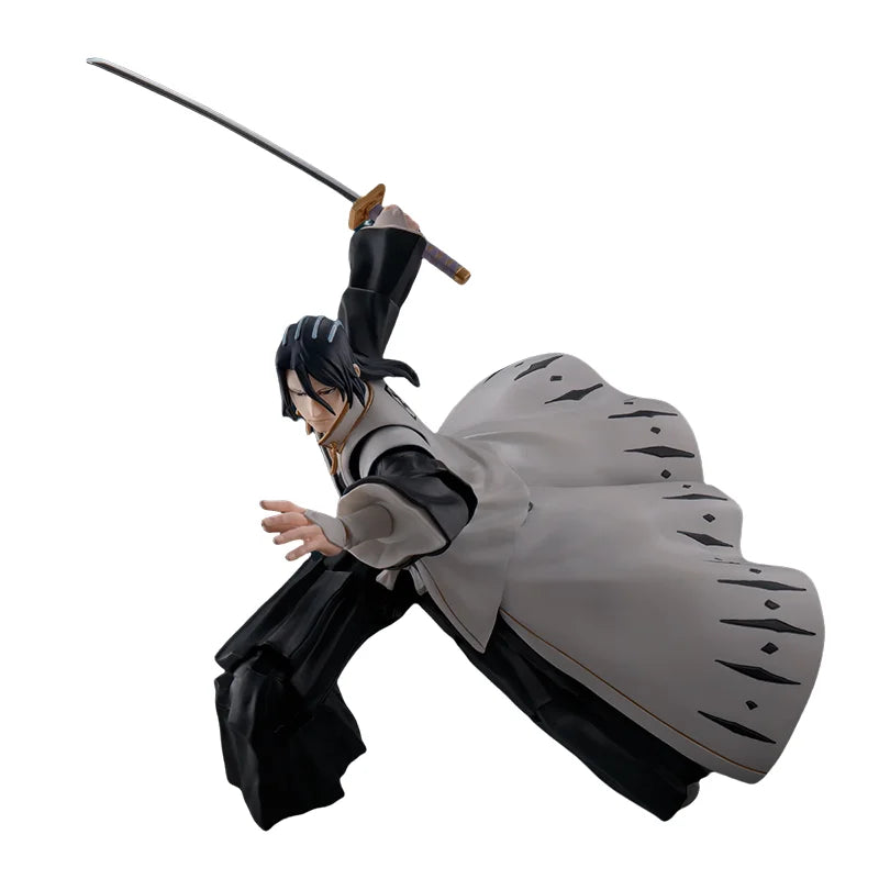 Bleach Thousand-Year Blood War S.H.Figuarts Action Figure Set - Ichigo, Renji, Byakuya, Kenpachi 15cm