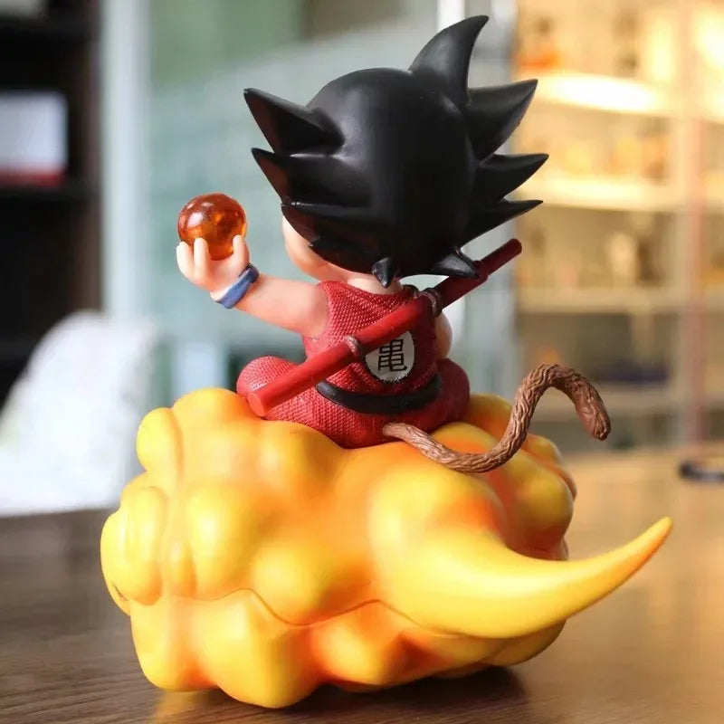 Dragon Ball Z Young Goku Flying Nimbus Figure 4cm