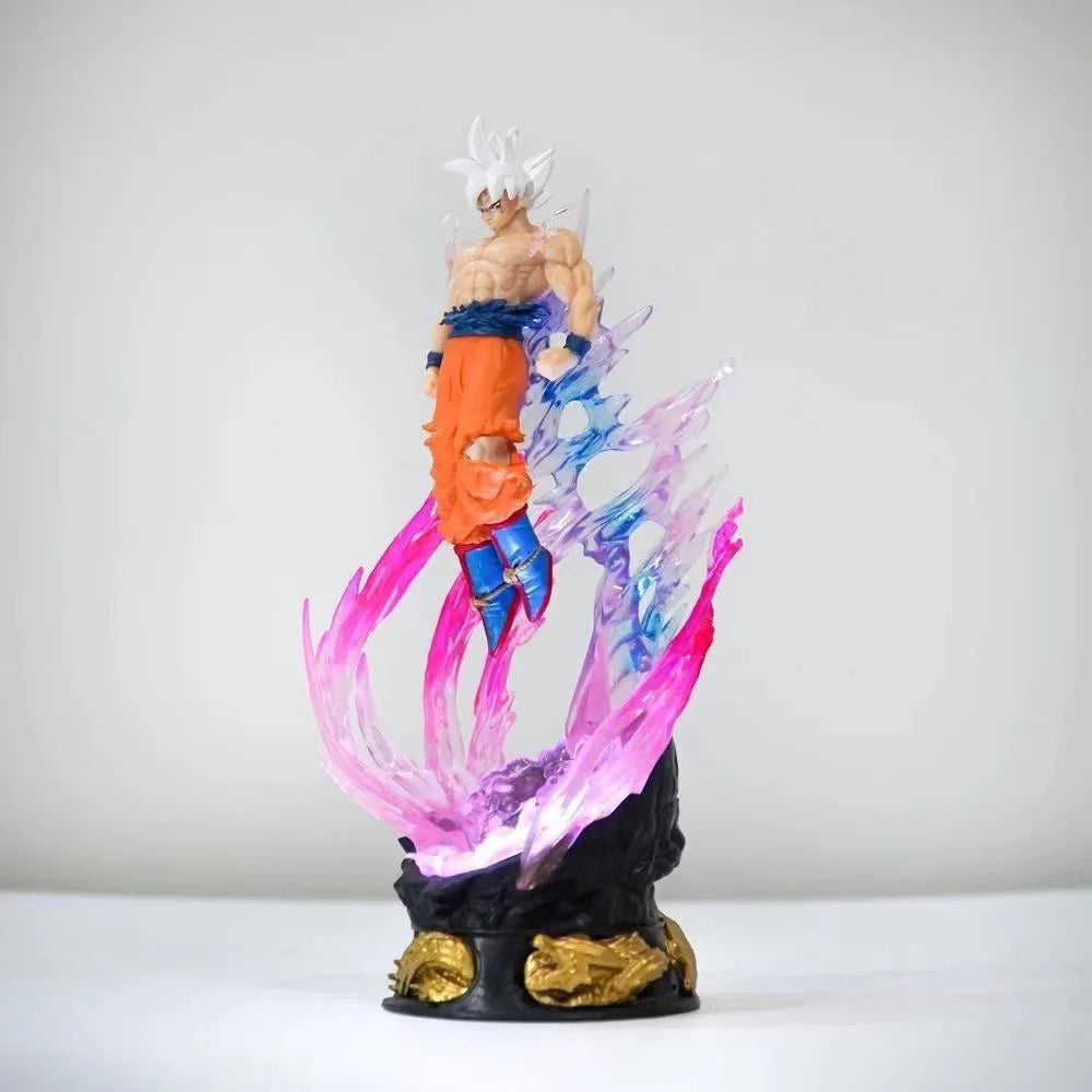 Dragon Ball Super Ultra Instinct Goku Figure Statue | Mastered UI Son Goku Anime Collectible 24cm