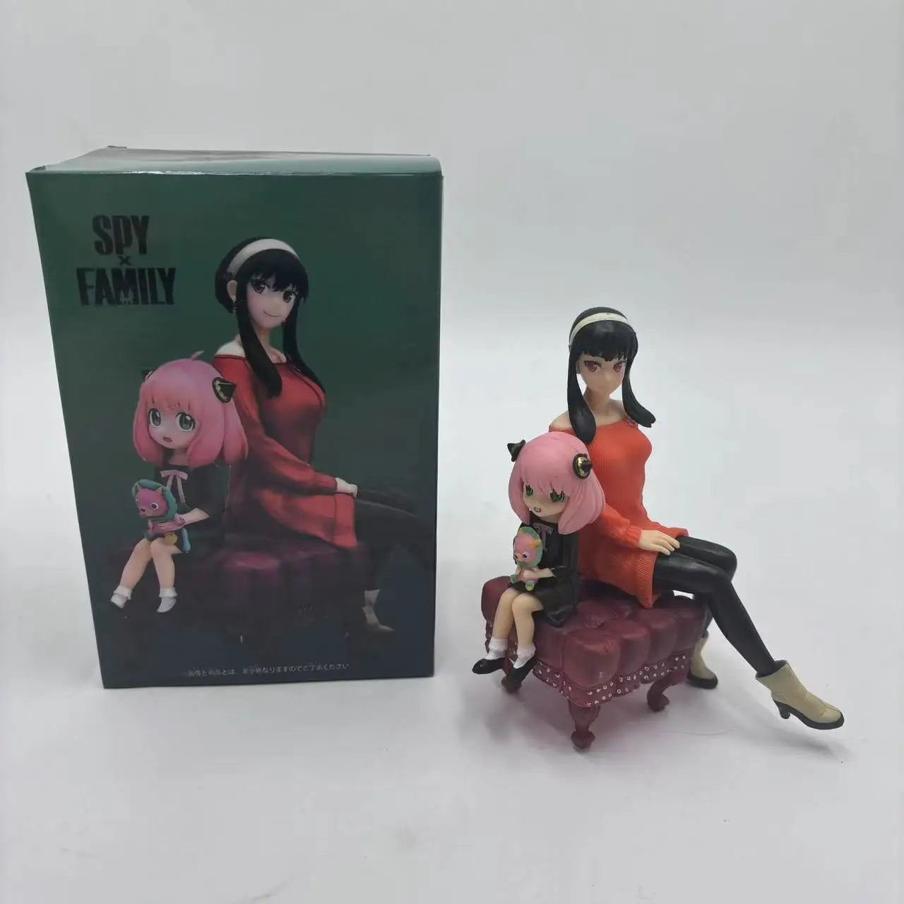 Spy x Family Yor & Anya Forger Figure – Anime Collectible Statue – Desk Decor & Fan Gift