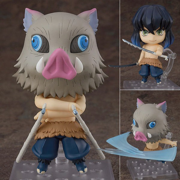 Good Smile Company Nendoroid Demon Slayer Anime Figures 15cm - Authentic Kimetsu no Yaiba Collectible Action Figure Set - Tanjiro, Nezuko, Inosuke, Zenitsu & More!