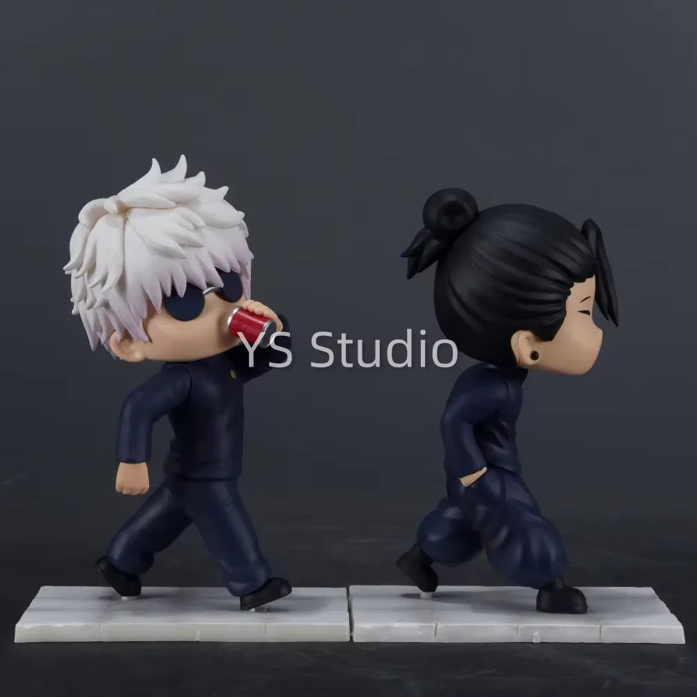 Jujutsu Kaisen Satoru Gojo & Suguru Geto Chibi Action Figure Set 11.5cm