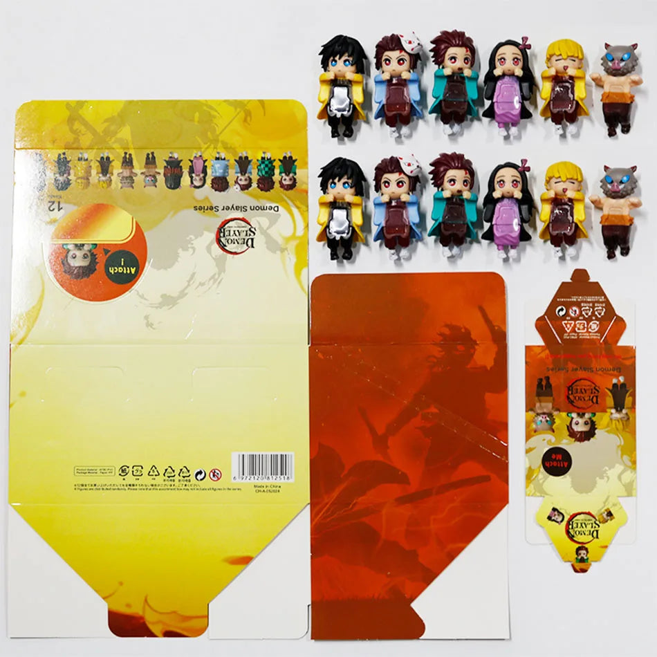 New Party Angel Demon Slayer Series Blind Box