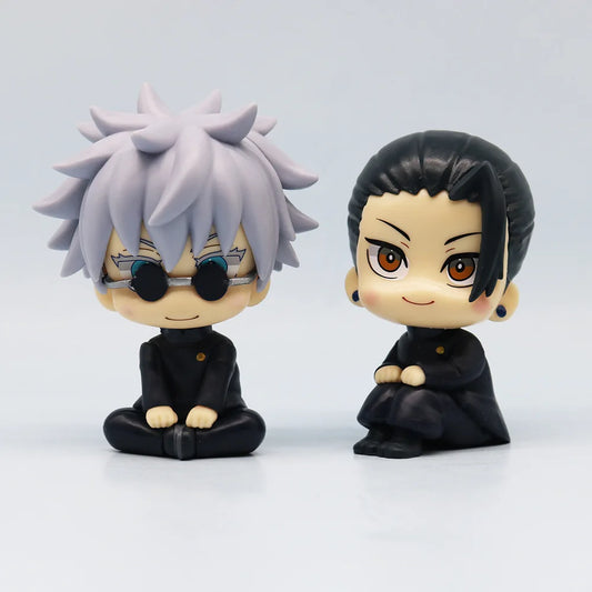 Jujutsu Kaisen Chibi Q-Posket Style PVC Action Figures Set 9-10cm