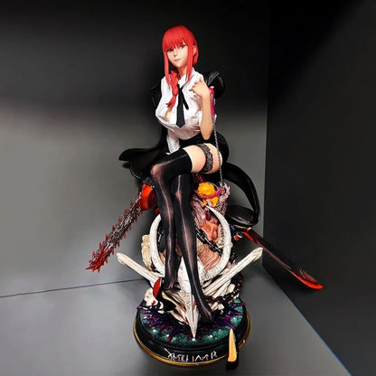 Chainsaw Man Makima Figure | Control Devil Anime Statue 46cm