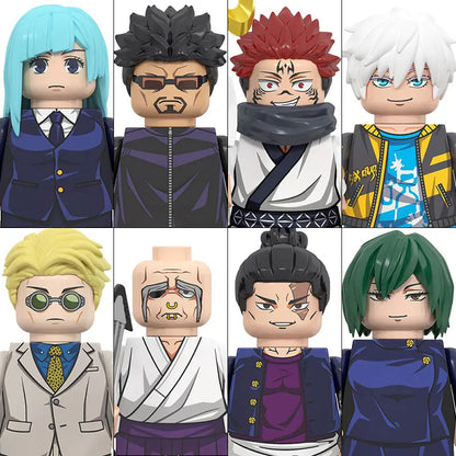 Jujutsu Kaisen Anime Mini Figures Building Blocks Set - Collectible Action Figures