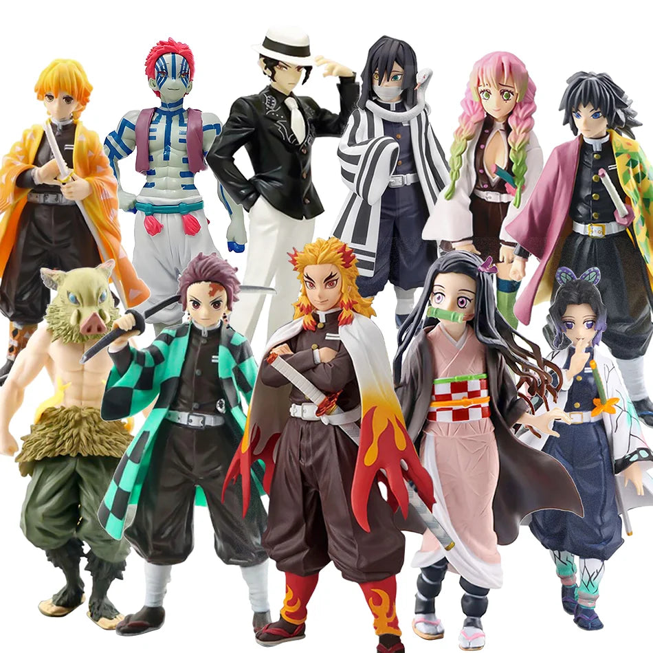 Anime Demon Slayer Kimetsu no Yaiba Figure Action Figures 13-15cm