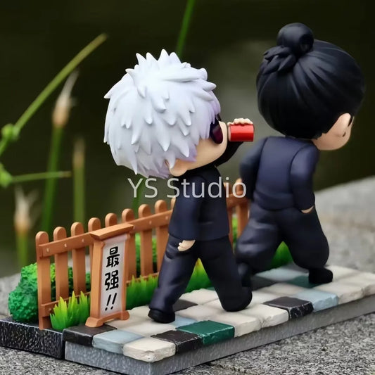 11.5cm Anime Jujutsu Kaisen Geto Suguru & Satoru Gojo Action Figure