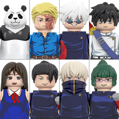 Jujutsu Kaisen Anime Mini Figures Building Blocks Set - Collectible Action Figures