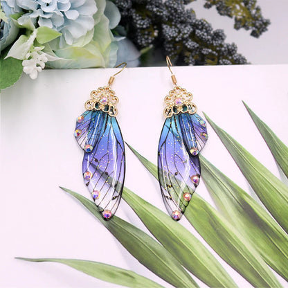 Demon Slayer Kimetsu no Yaiba Butterfly Wing Earrings Jewellery