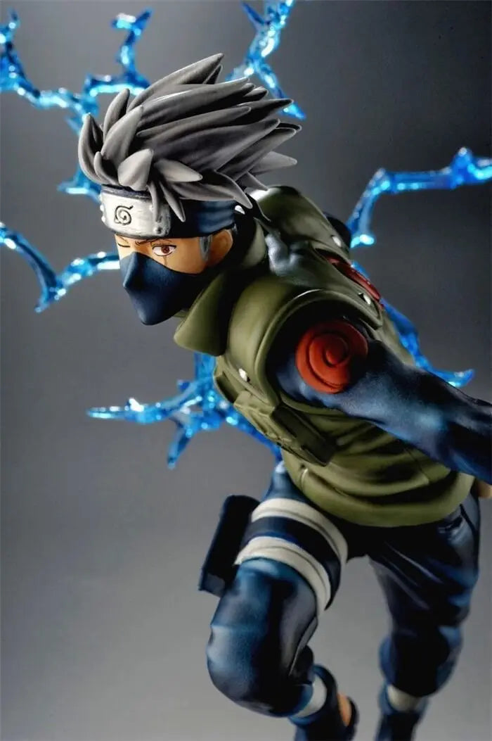 Naruto Shippuden Hatake Kakashi Chidori Action Figure Statue - DynamPVC Collectible Anime Figure for Fans & Collectors | Tsume Xic tra Style