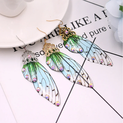 Demon Slayer Kimetsu no Yaiba Butterfly Wing Earrings Jewellery