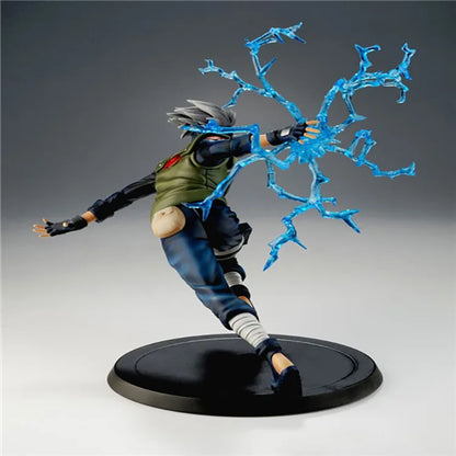 Naruto Shippuden Hatake Kakashi Chidori Action Figure Statue - DynamPVC Collectible Anime Figure for Fans & Collectors | Tsume Xic tra Style