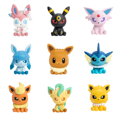 Pokémon Pokéball Mini Figure Toy Set – Eeveelutions, Pikachu, Starter & Classic Characters