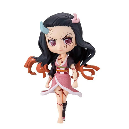 Banpresto Demon Slayer Q Posket Petit Figure Set - Kimetsu no Yaiba Anime Collectible Action Figures 15cm