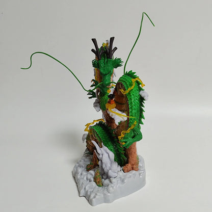 Epic Dragon Ball Z Shenron & Goku Figure Statue - Premium Anime Collectible 24cm