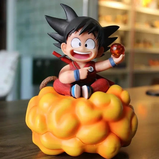 Dragon Ball Z Young Goku Flying Nimbus Figure 4cm