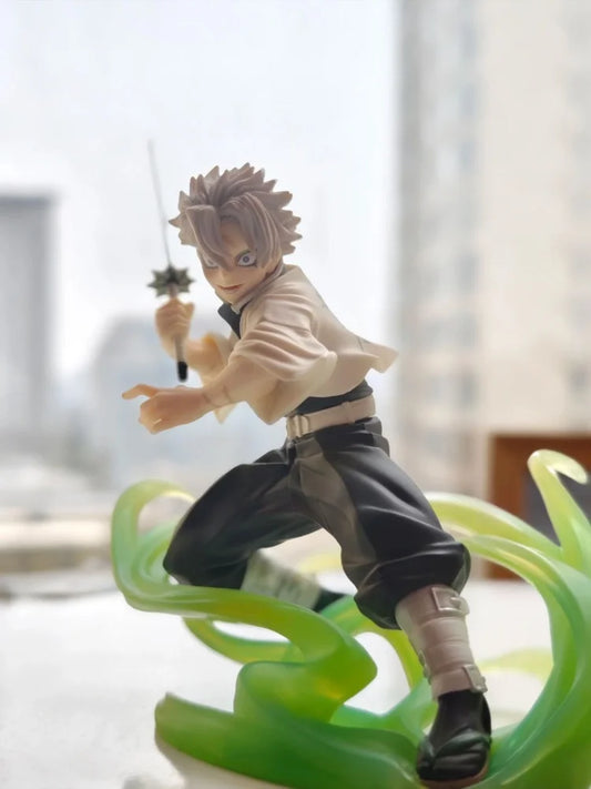 Demon Slayer Xross Link Figure: Muichiro Tokito, Obanai Iguro, Sanemi Shinazugawa - Hashira Training Arc Anime Collectible 11-14cm