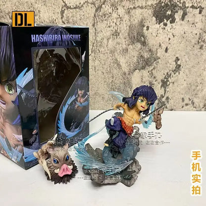 Demon Slayer Inosuke Hashibira Resin Figure Statue 9cm