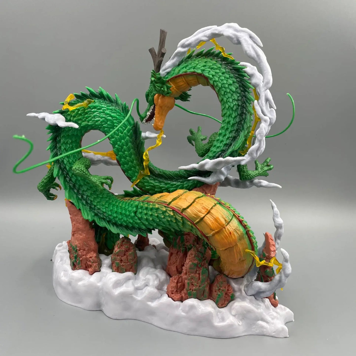 Epic Dragon Ball Z Shenron & Goku Figure Statue - Premium Anime Collectible 24cm