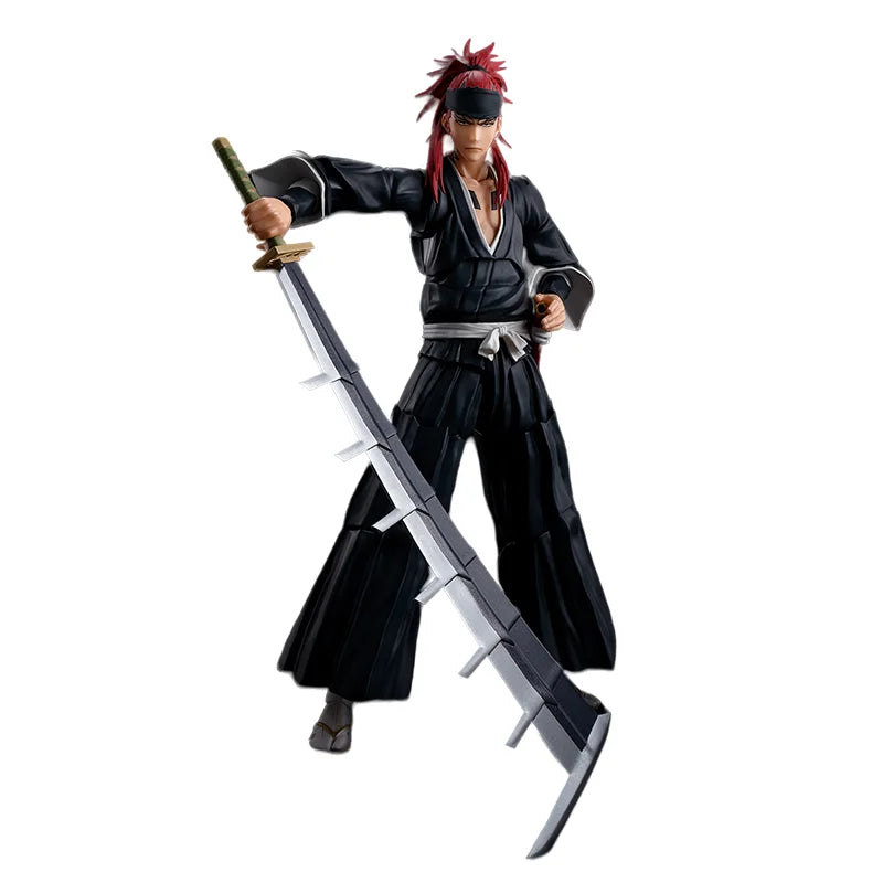 Bleach Thousand-Year Blood War S.H.Figuarts Action Figure Set - Ichigo, Renji, Byakuya, Kenpachi 15cm