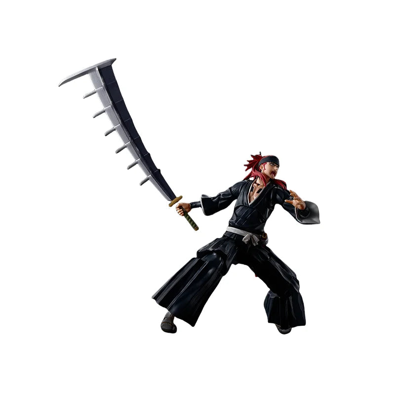 Bleach Thousand-Year Blood War S.H.Figuarts Action Figure Set - Ichigo, Renji, Byakuya, Kenpachi 15cm