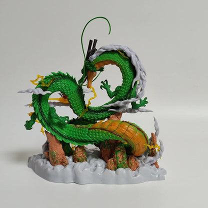 Epic Dragon Ball Z Shenron & Goku Figure Statue - Premium Anime Collectible 24cm