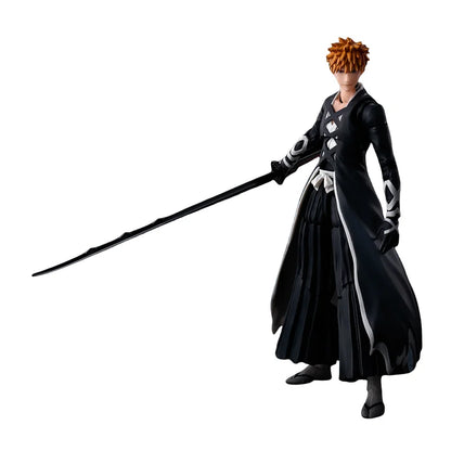 Bleach Thousand-Year Blood War S.H.Figuarts Action Figure Set - Ichigo, Renji, Byakuya, Kenpachi 15cm
