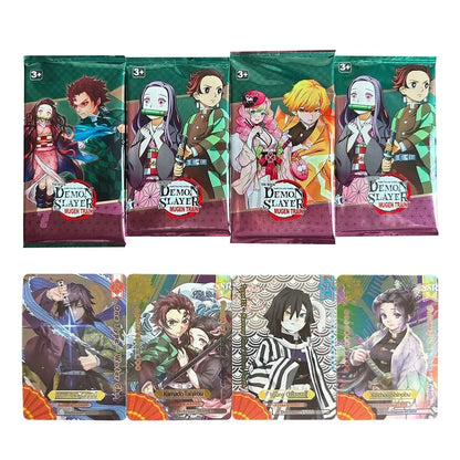 Flash Demon Slayer Cards Mugen Train SSP Card Ultra Rare Card Character Collection Card