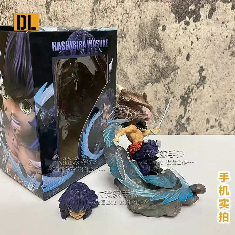 Demon Slayer Inosuke Hashibira Resin Figure Statue 9cm