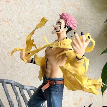 Jujutsu Kaisen Satoru Gojo Itadori Yuji And Ryomen Sukuna Anime Figure Model