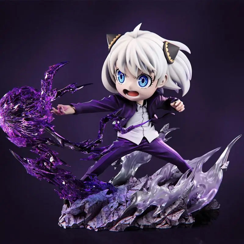 Spy x Family Anya Forger x Jujutsu Kaisen Gojo Satoru Cosplay Anime Figure Statue | Limited Edition Resin Collectible 16cm
