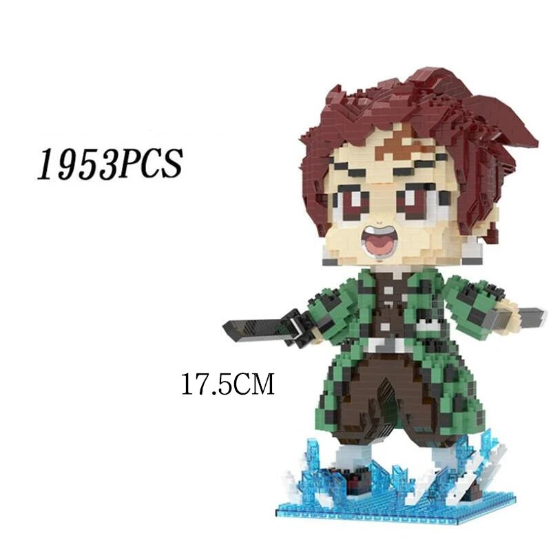 Hot Anime Demon Slayer Building Blocks Kimetsu No Yaiba