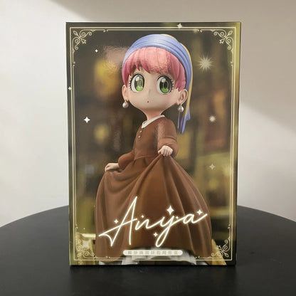 GULUGULU Studio Anya Forger Resin Statue - Spy x Family x Girl with a Pearl Earring Cosplay Figure 20cm