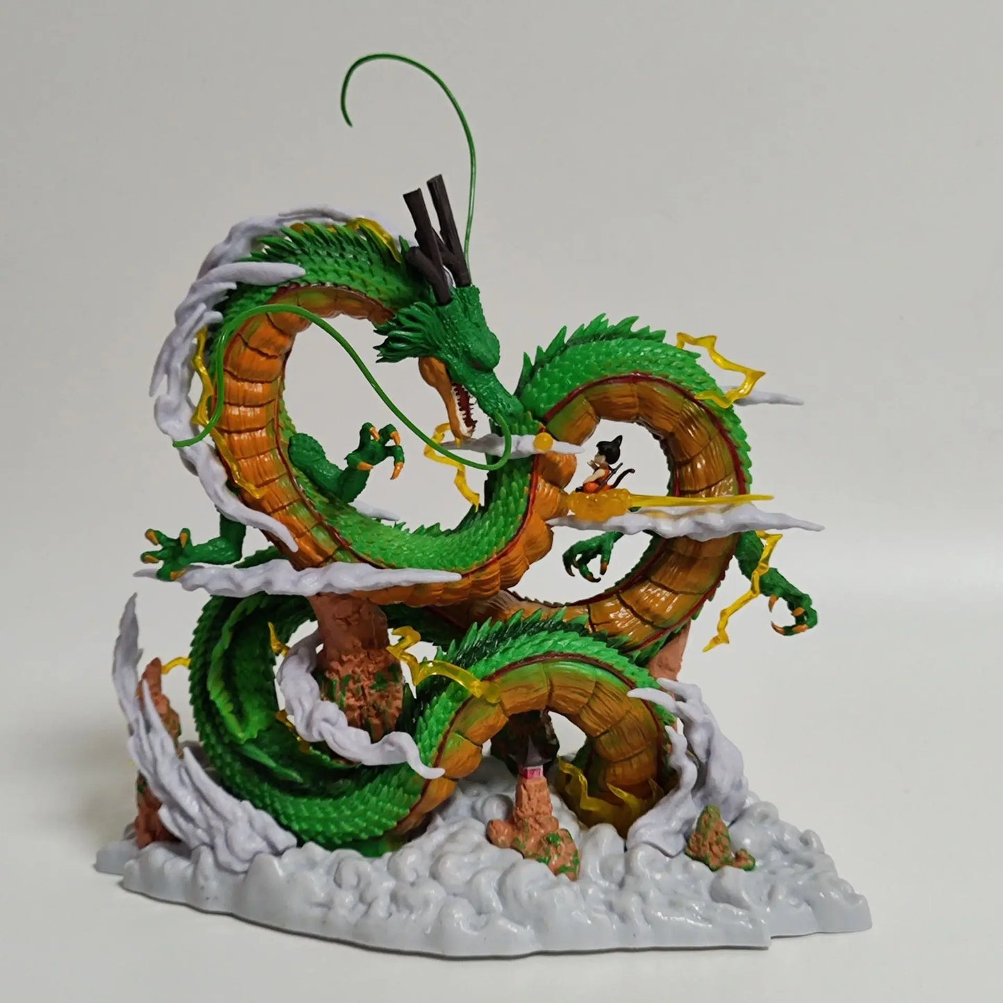 Epic Dragon Ball Z Shenron & Goku Figure Statue - Premium Anime Collectible 24cm