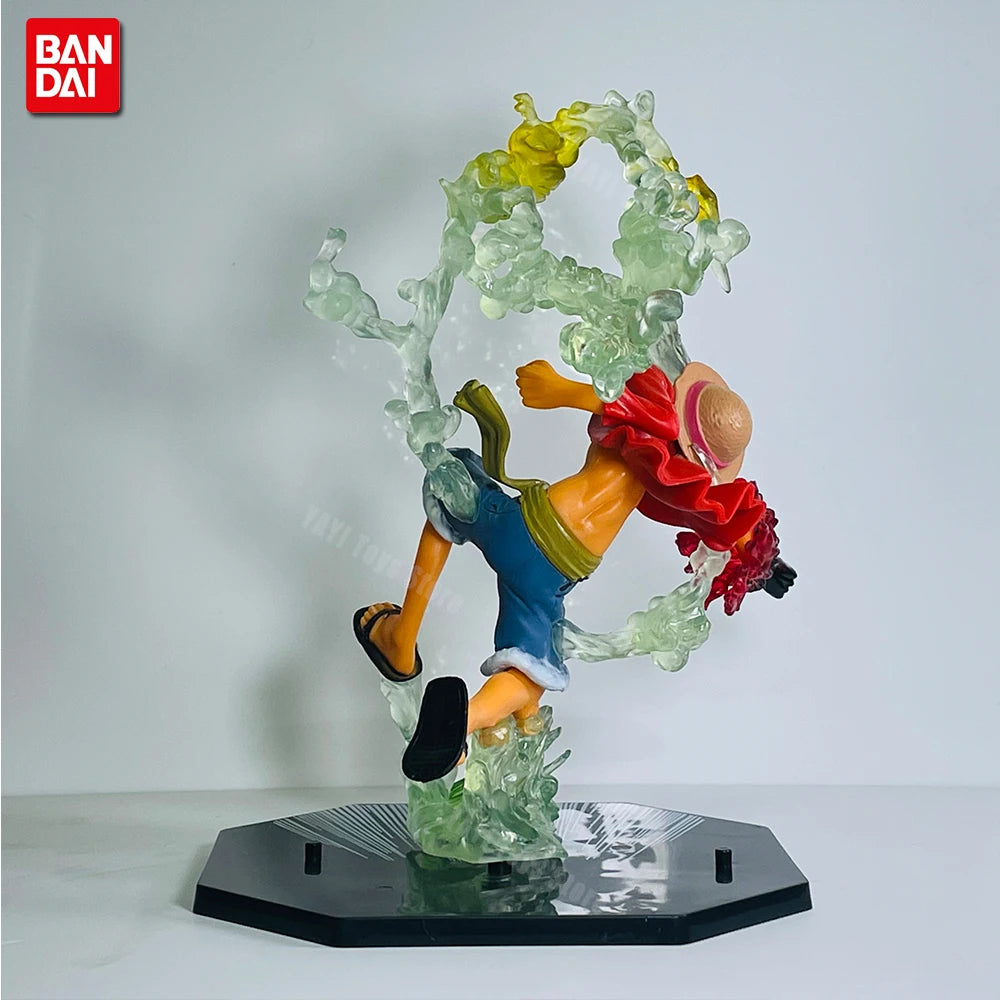 One Piece Action Figure Set: Luffy, Zoro, Sanji, Ace | Premium Anime Collectible PVC Model Figures