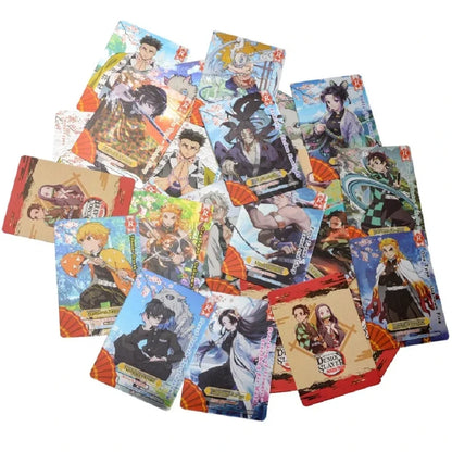 Flash Demon Slayer Cards Mugen Train SSP Card Ultra Rare Card Character Collection Card