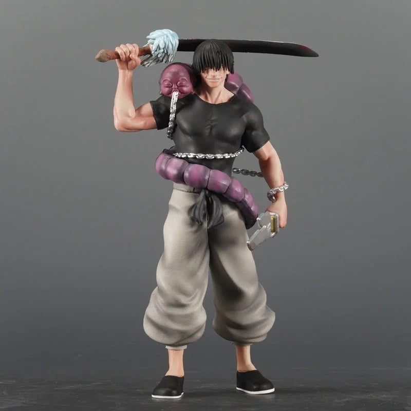 Jujutsu Kaisen Toji Fushiguro Action Figure | JJK Zenin Toji Collectible Anime Statue | 22cm PVC Model with Inverted Spear of Heaven