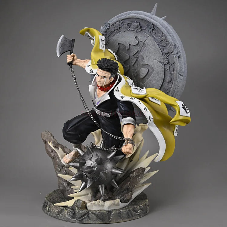Demon Slayer Himejima Gyomei PVC Statue Figure | Stone Hashira Anime Collectible 41cm