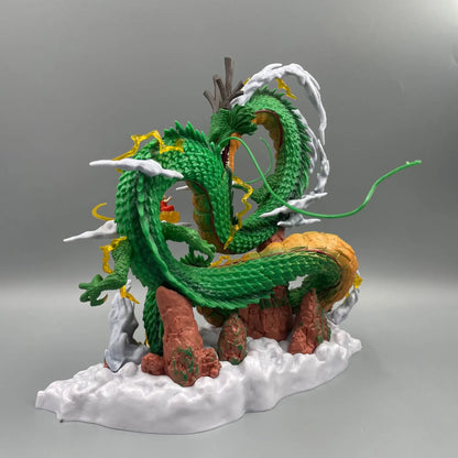 Epic Dragon Ball Z Shenron & Goku Figure Statue - Premium Anime Collectible 24cm