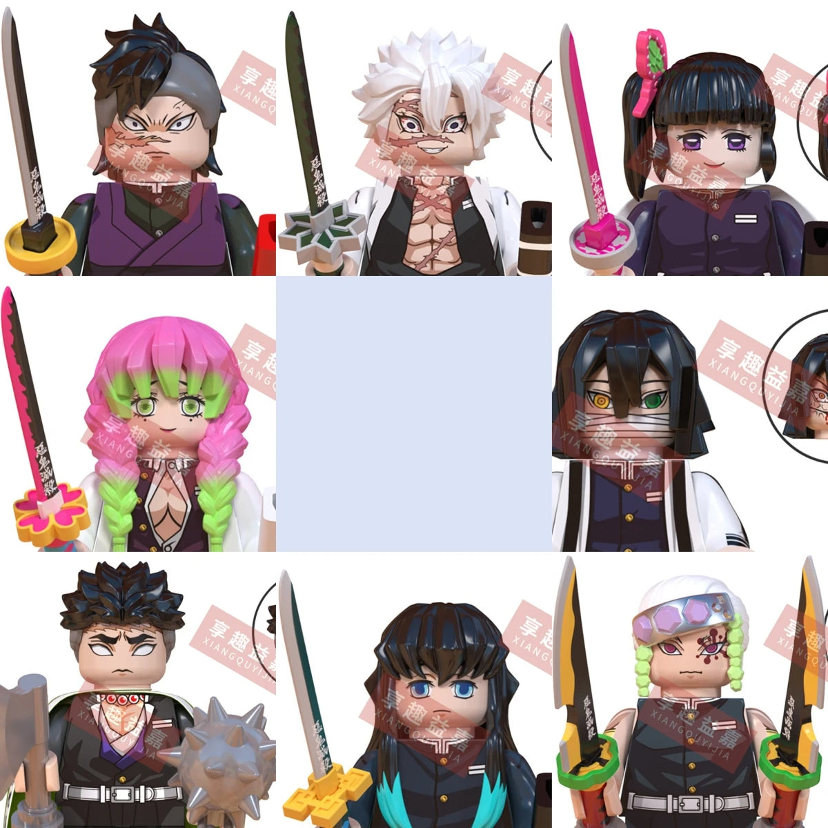 Demon Slayer Anime Bricks Building Blocks