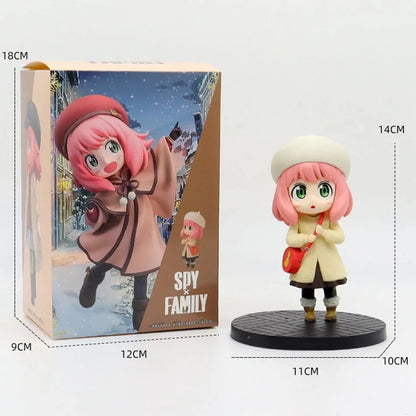 Anya Forger Figure Collection - SPY x FAMILY Anime Action Figures | Premium PVC Collectibles 14cm