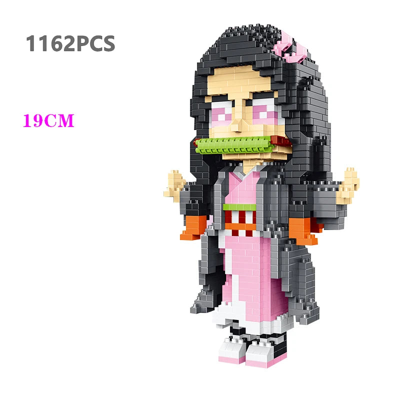 Hot Anime Demon Slayer Building Blocks Kimetsu No Yaiba