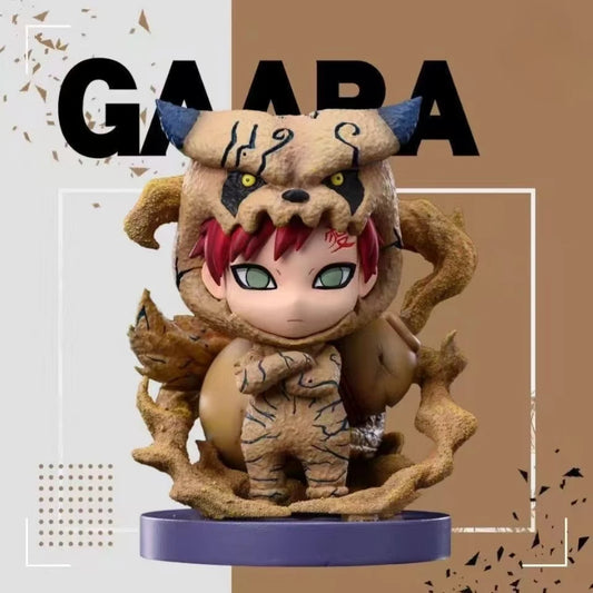 Naruto Shippuden Gaara Shukaku Mode Chibi Figure | Sand Village Kazekage Action Figure