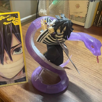 Demon Slayer Xross Link Figure: Muichiro Tokito, Obanai Iguro, Sanemi Shinazugawa - Hashira Training Arc Anime Collectible 11-14cm
