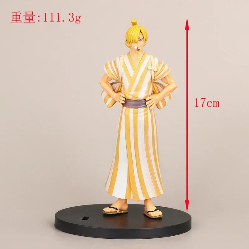 One Piece Wano Country Arc Action Figure Set - 18cm Collectible Anime Figures