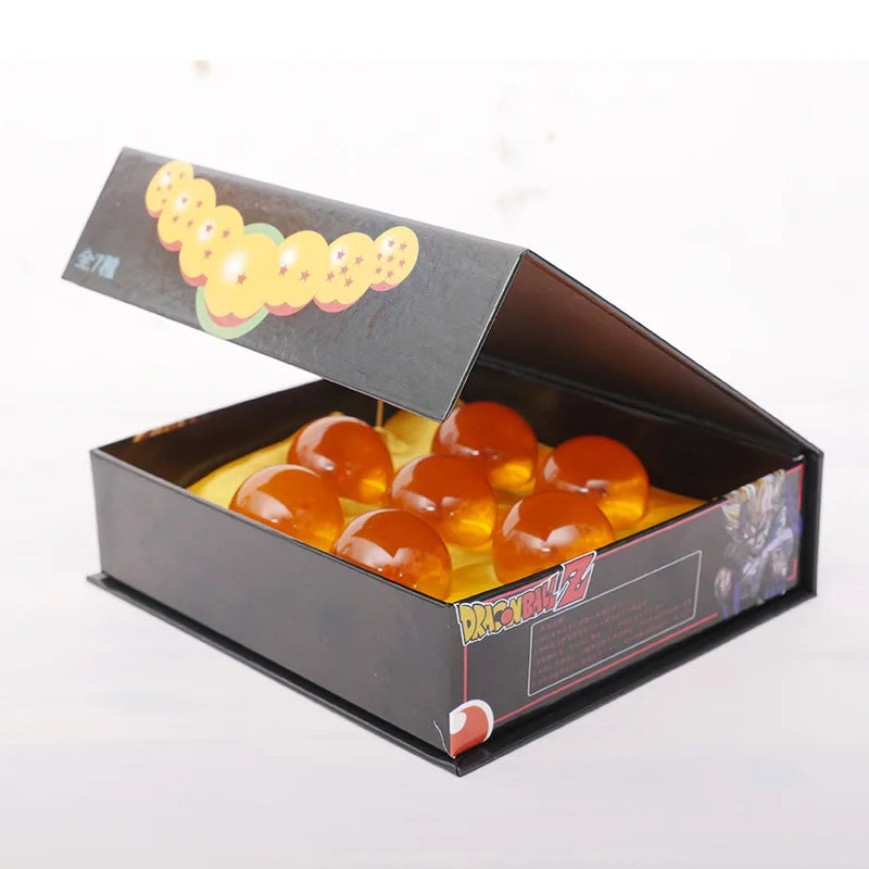 Dragon Ball Z 7-Star Crystal Ball Set with Gift Box 3.5cm