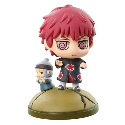 Naruto Shippuden Mini Action Figure Set | Collectible Anime Character Figurines | PVC Desk Decor &amp; Gifts